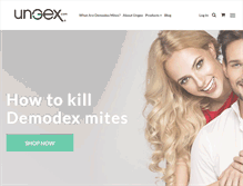 Tablet Screenshot of demodex-mites.com